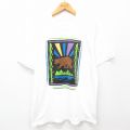 00s 半袖Tシャツ クマ ホワイト L | 古着