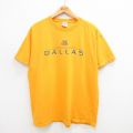 00s 半袖Tシャツ テキサス イエロー XL | 古着