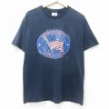 00s 半袖Tシャツ INDEPENDENCE 星条旗 ネイビー L | 古着