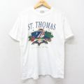 00s 半袖Tシャツ セントトーマス ホワイト XL | 古着
