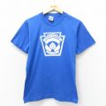 フルーツオブザルーム 90s 半袖Tシャツ リトルリーグ ブルー S | 古着