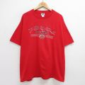 リー 00s 半袖Tシャツ メリーランドテラピンズ レッド XL | 古着