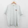 XL★古着 フルーツオブザルーム 半袖 ビンテージ Tシャツ メンズ 00年代 00s 3com Power 大きいサイズ クルーネック 薄グレー 霜降り 【spe】 24jul19 中古