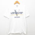 00s 半袖Tシャツ バンクーバー ホワイト L | 古着