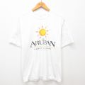ヘインズ 00s 半袖Tシャツ THE ARUBAN ホワイト L | 古着