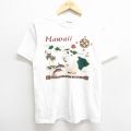 90s 半袖Tシャツ ハワイイルカ ホワイト S | 古着