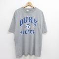 90s 半袖Tシャツ デューク グレー XL | 古着
