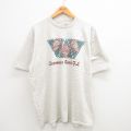 00s 半袖Tシャツ 貝 グレー XL | 古着