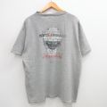 90s 半袖Tシャツ ヘルメット グレー XL | 古着
