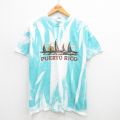00s 半袖Tシャツ プエルトリコ ヨット グリーンタイダイ L | 古着