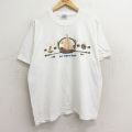 ヘインズ 90s 半袖Tシャツ ヨット ホワイト XL | 古着