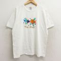 ジャージーズ 90s 半袖Tシャツ 魚刺繍 ホワイト L | 古着