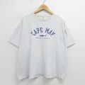 00s 半袖Tシャツ CAPE MAY サメ グレー XL | 古着