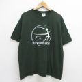 00s 半袖Tシャツ バスケットボール グリーン XL | 古着