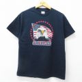 00s 半袖Tシャツ ワシ ネイビー M | 古着