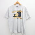 チャンピオン 00s 半袖Tシャツ ソフトボールチャンピオンシップ グレー XL | 古着