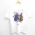 00s 半袖Tシャツ メキシコ魚 ホワイト L | 古着