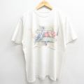 90s 半袖Tシャツ 鳥 ホワイト XL | 古着