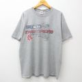 XL★古着 半袖 ビンテージ Tシャツ メンズ 00年代 00s MLB ボストンレッドソックス ワールドシリーズ 大きいサイズ クルーネック グレー 霜降り メジャーリーグ ベースボール 野球 24aug05 中古