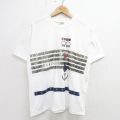 90s 半袖Tシャツ MARINER イカリ ホワイト XL | 古着