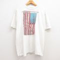 90s 半袖Tシャツ 星条旗 ホワイト XL | 古着