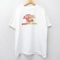 【50%OFF】XL★古着 フルーツオブザルーム 半袖 ビンテージ Tシャツ メンズ 00年代 00s begins now コットン クルーネック 白 ホワイト 24aug07 中古