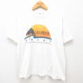 【50%OFF】L★古着 半袖 ビンテージ Tシャツ メンズ 00年代 00s LA CABANA コットン クルーネック 白 ホワイト 24aug07 中古