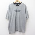 ジャンスポーツ 00s 半袖Tシャツ ASSUMPTION グレー XL | 古着
