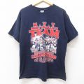 00s 半袖Tシャツ ニューイングランドペイトリオッツ ネイビー XL | 古着