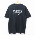 00s 半袖Tシャツ Pirates the Burning Sea ブラック XL | 古着