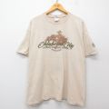 00s 半袖Tシャツ オクラホマ ベージュ XL | 古着