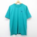 フルーツオブザルーム 90s 半袖Tシャツ 飛行機 ライトブルー XL | 古着