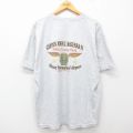 00s 半袖Tシャツ オールバニ国際空港 グレー XL | 古着