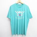 ヘインズ 80s 半袖Tシャツ HUGO ライトブルー XL | 古着