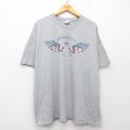 ヘインズ 00s 半袖Tシャツ アメリカン グレー霜降り XL | 古着