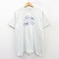 フルーツオブザルーム 90s 半袖Tシャツ ワシントン グレー XL | 古着