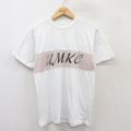 90s 半袖Tシャツ UMKE ツートンカラー ホワイト S | 古着