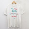 オニータ 80s 半袖Tシャツ Give BLOOD ホワイト XL | 古着