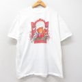 ヘインズ 90s 半袖Tシャツ クマ ホワイト XL | 古着