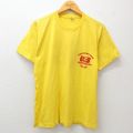 スクリーンスターズ 80s 半袖Tシャツ サッカー イエロー L | 古着