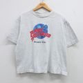 プラネットハリウッド 90s 半袖Tシャツ 霜降り グレー L | 古着