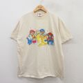 オニータ 90s 半袖Tシャツ クマ 生成り L | 古着
