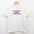 00s 半袖Tシャツ カリフォルニア ホワイト L | 古着