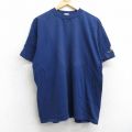 90s 半袖Tシャツ FOR SVERIGE TIDEN ネイビー XL | 古着