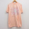 ヘインズ 90s 半袖Tシャツ 貝ガララメ オレンジ XL | 古着