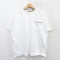 00s 半袖Tシャツ 胸ポケット付き ホワイト XL | 古着