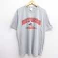 00s 半袖Tシャツ RUTGERS グレー霜降り XL | 古着