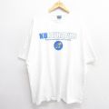 00s 半袖Tシャツ カンザスジェイホークス ホワイト XL | 古着