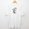 00s 半袖Tシャツ 魚 ホワイト XL | 古着