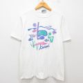 カウアイ 90s 半袖Tシャツ 魚 ホワイト L | 古着